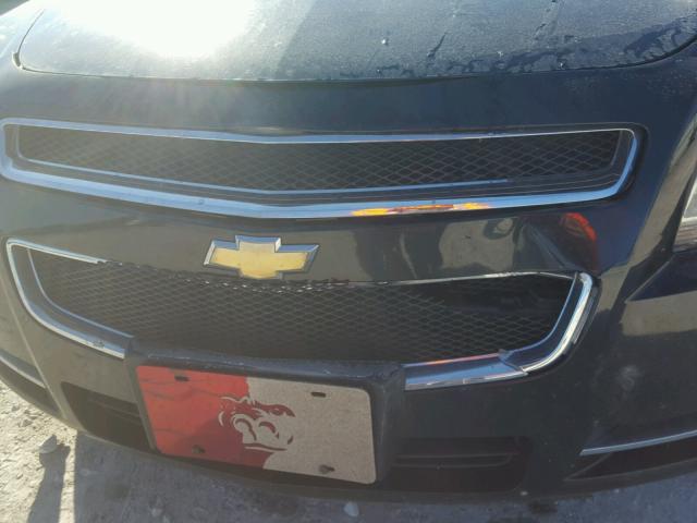 1G1ZC5EBXA4143840 - 2010 CHEVROLET MALIBU 1LT BLACK photo 9