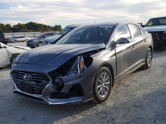 5NPE24AA7JH719250 - 2018 HYUNDAI SONATA ECO GRAY photo 2