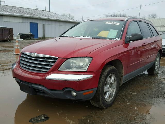 2C4GF684X5R482027 - 2005 CHRYSLER PACIFICA T MAROON photo 2