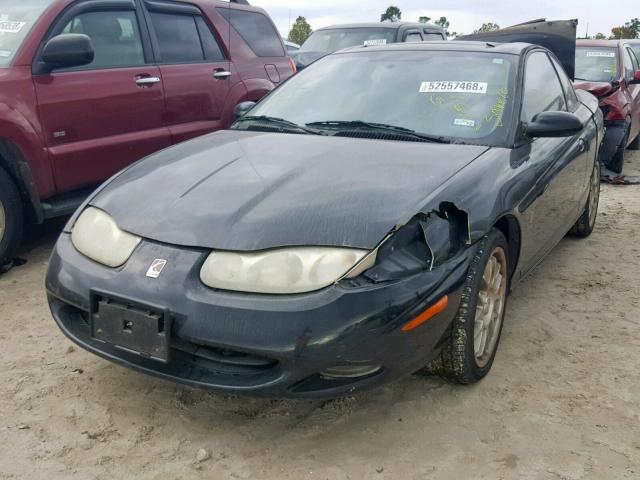 1G8ZY12751Z286676 - 2001 SATURN SC2 BLACK photo 2