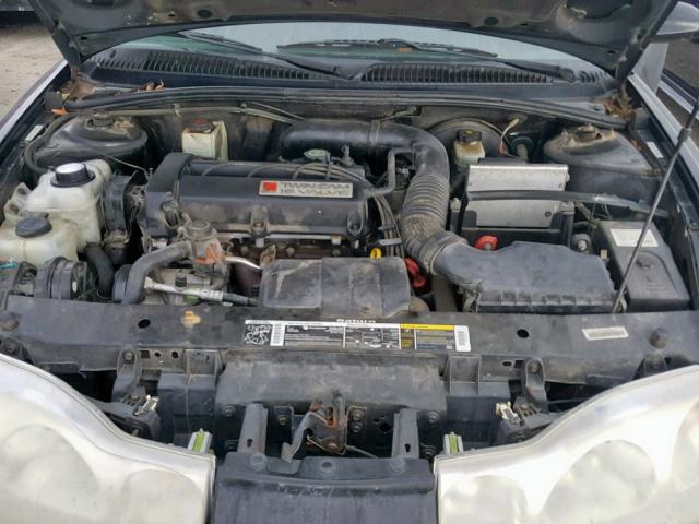 1G8ZY12751Z286676 - 2001 SATURN SC2 BLACK photo 7