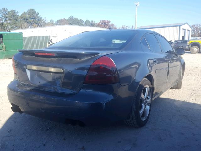 2G2WC55C161224610 - 2006 PONTIAC GRAND PRIX GRAY photo 4