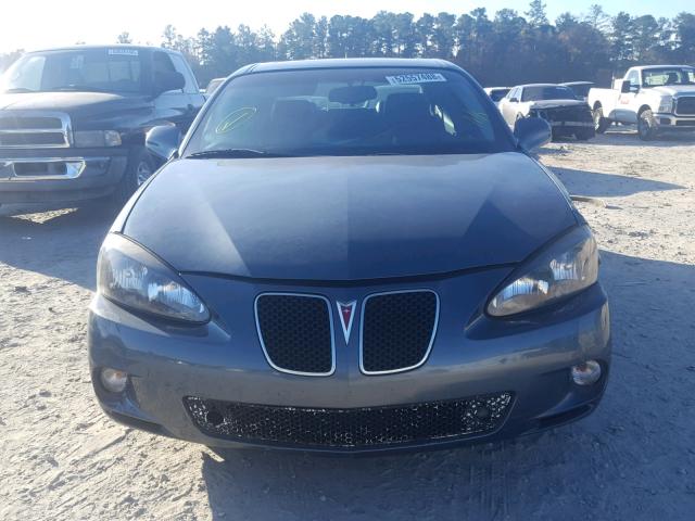 2G2WC55C161224610 - 2006 PONTIAC GRAND PRIX GRAY photo 9