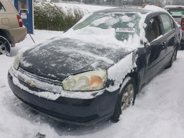 1G1ZT54815F324227 - 2005 CHEVROLET MALIBU LS 黑色 照片 2