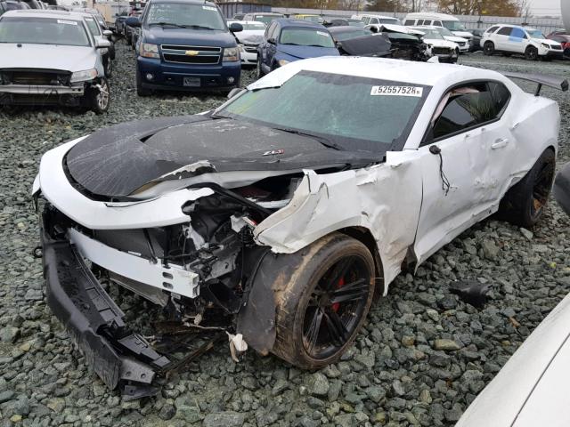1G1FJ1R61J0140010 - 2018 CHEVROLET CAMARO ZL1 白色 照片 2