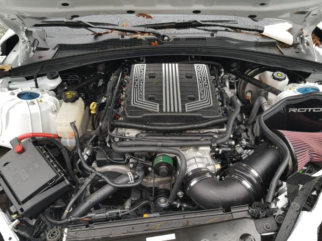 1G1FJ1R61J0140010 - 2018 CHEVROLET CAMARO ZL1 白色 照片 7