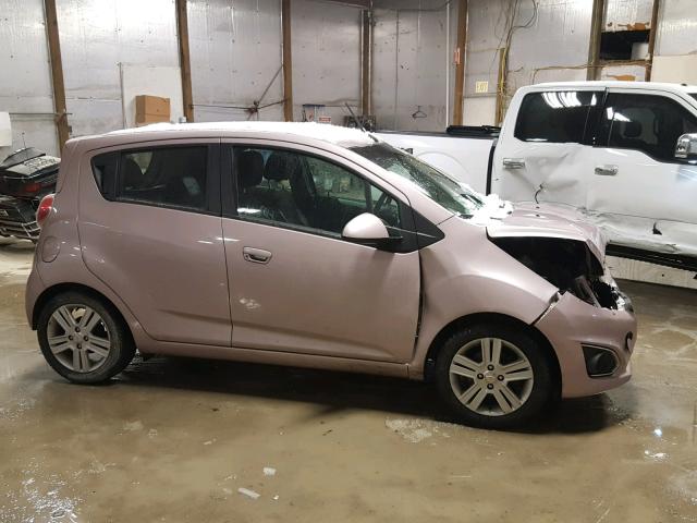 KL8CB6S91DC618253 - 2013 CHEVROLET SPARK LS PINK photo 9