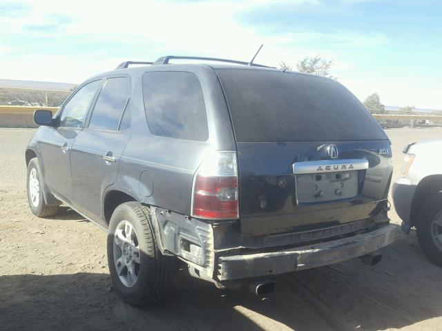 2HNYD18794H516612 - 2004 ACURA MDX TOURIN GRAY photo 3