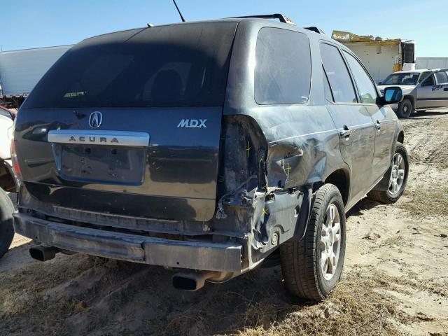 2HNYD18794H516612 - 2004 ACURA MDX TOURIN GRAY photo 4