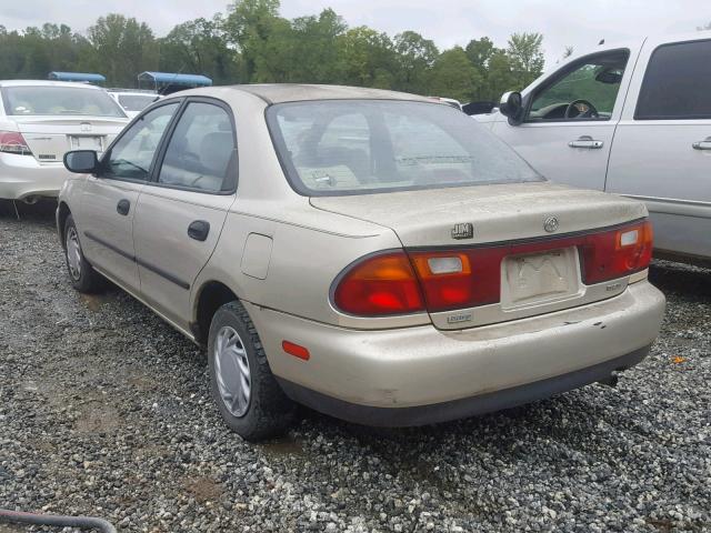 JM1BB1413T0313835 - 1996 MAZDA PROTEGE DX TAN photo 3