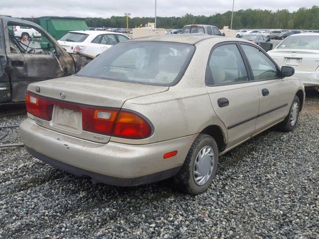 JM1BB1413T0313835 - 1996 MAZDA PROTEGE DX TAN photo 4