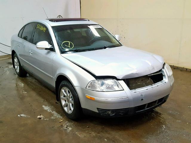 WVWPE63B94P323072 - 2004 VOLKSWAGEN PASSAT GLS SILVER photo 1