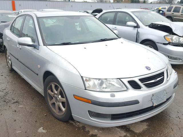 YS3FD49Y371117390 - 2007 SAAB 9-3 2.0T SILVER photo 1