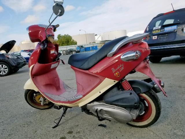 RFVPAC904F1002987 - 2015 GENUINE SCOOTER CO. BUDDY 170I RED photo 3