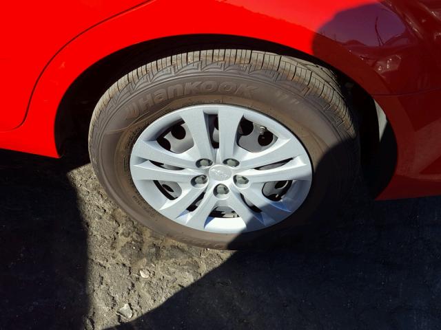 1G1JB5SG5J4112673 - 2018 CHEVROLET SONIC LS 红色 照片 9