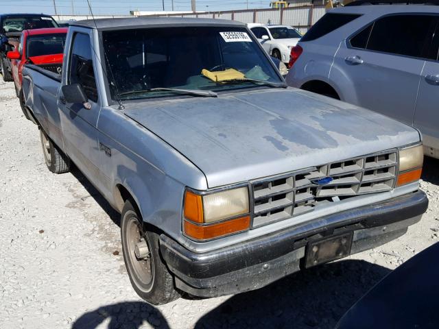 1FTCR10AXMUD29417 - 1991 FORD RANGER SILVER photo 1