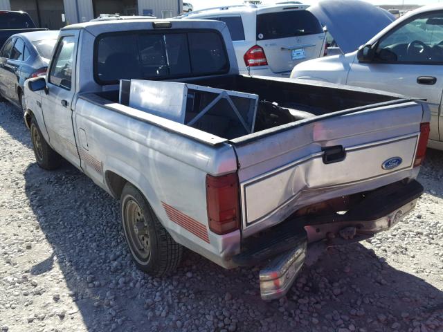 1FTCR10AXMUD29417 - 1991 FORD RANGER SILVER photo 3