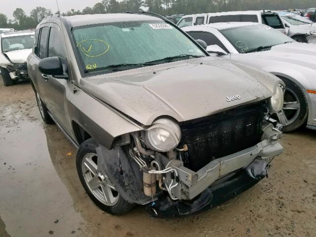 1J8FT47037D340415 - 2007 JEEP COMPASS TAN photo 1