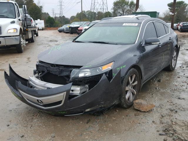 19UUA8F51DA001191 - 2013 ACURA TL TECH GRAY photo 2