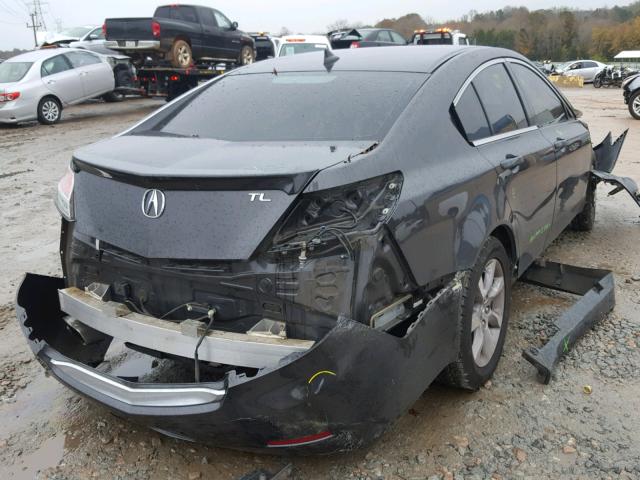 19UUA8F51DA001191 - 2013 ACURA TL TECH GRAY photo 4