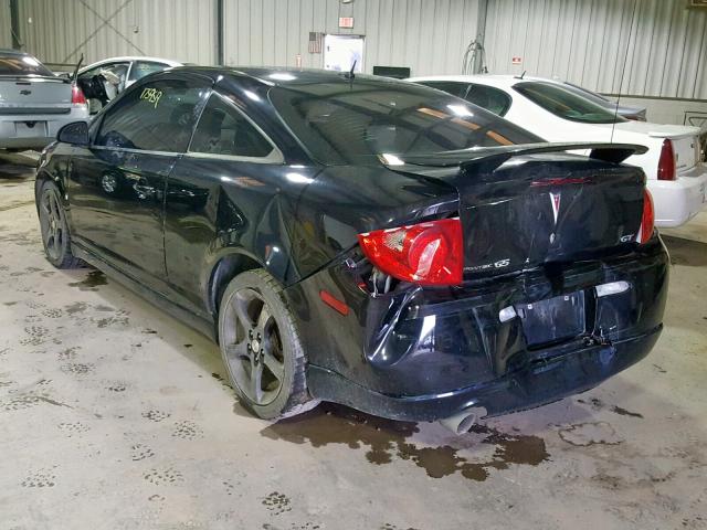 1G2AT18H497213487 - 2009 PONTIAC G5 GT BLACK photo 3