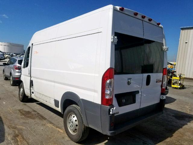 3C6TRVCGXHE547053 - 2017 RAM PROMASTER 白色 照片 3