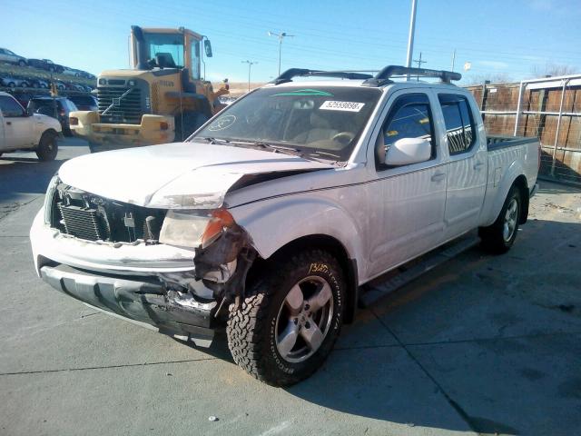 1N6AD09U07C412519 - 2007 NISSAN FRONTIER C WHITE photo 2