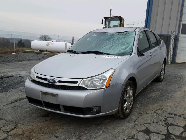 1FAHP36NX9W218191 - 2009 FORD FOCUS SES SILVER photo 2