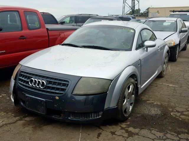 TRUWX28NX11026026 - 2001 AUDI TT QUATTRO SILVER photo 2