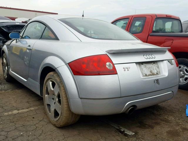 TRUWX28NX11026026 - 2001 AUDI TT QUATTRO SILVER photo 3