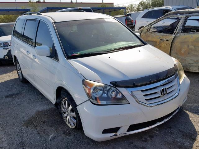 5FNRL38449B022282 - 2009 HONDA ODYSSEY EX WHITE photo 1