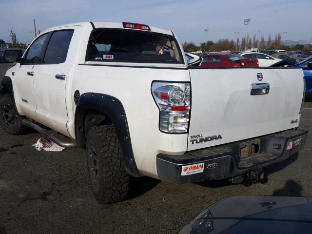 5TFDY5F11BX207773 - 2011 TOYOTA TUNDRA CRE BLACK photo 3