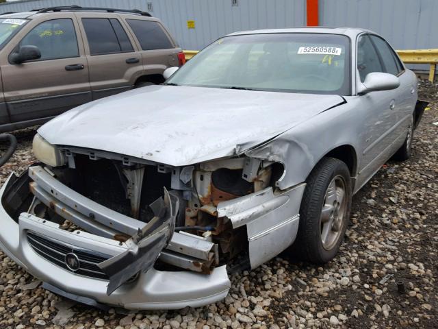 2G4WB55K9Y1164323 - 2000 BUICK REGAL LS SILVER photo 2