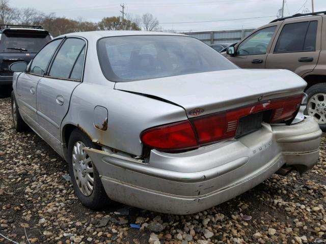 2G4WB55K9Y1164323 - 2000 BUICK REGAL LS SILVER photo 3