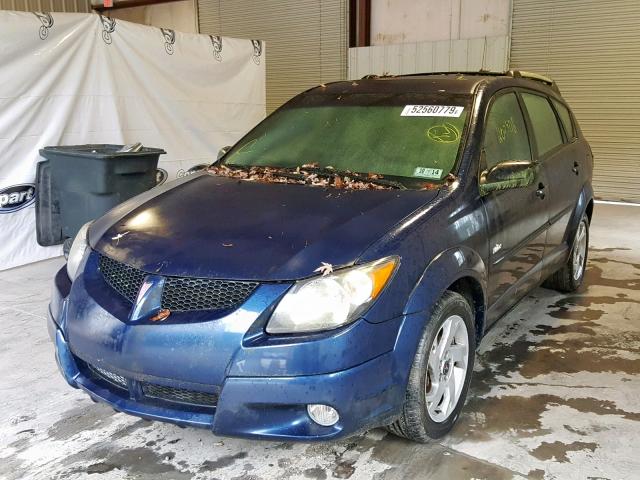 5Y2SL628X3Z449790 - 2003 PONTIAC VIBE BLUE photo 2