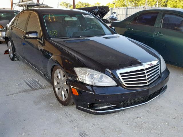 WDDNG71X17A072356 - 2007 MERCEDES-BENZ S 550 BLACK photo 1