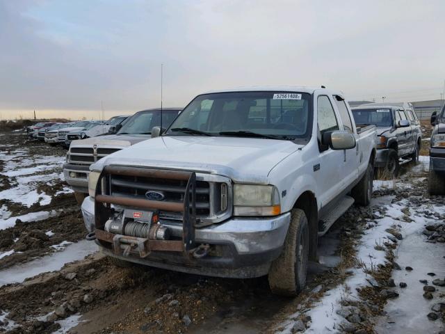 1FTSW31S13EB72473 - 2003 FORD F350 SRW S WHITE photo 2