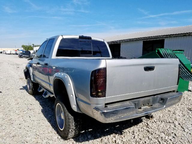 3D7KS28A48G192595 - 2008 DODGE RAM 2500 S Gümüş foto 3