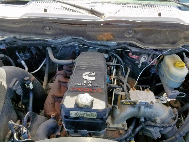3D7KS28A48G192595 - 2008 DODGE RAM 2500 S Gümüş foto 7