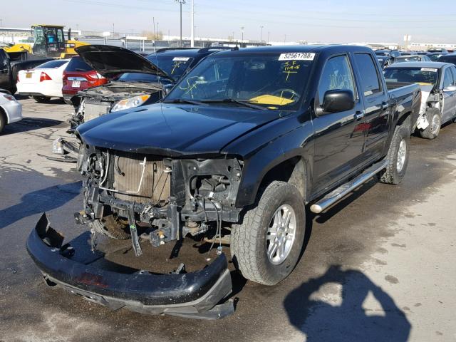 1GCHTCFE7B8112930 - 2011 CHEVROLET COLORADO L BLACK photo 2