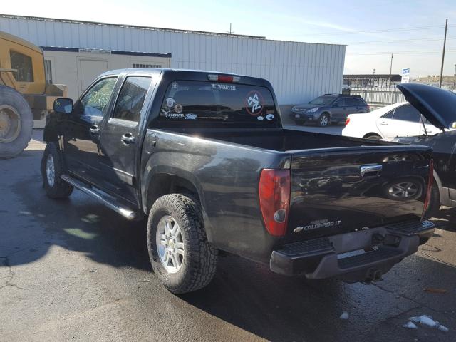 1GCHTCFE7B8112930 - 2011 CHEVROLET COLORADO L BLACK photo 3