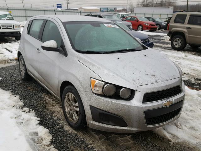 1G1JA6SH4C4100180 - 2012 CHEVROLET SONIC LS 银色 照片 1