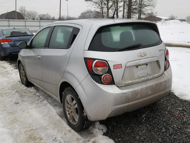 1G1JA6SH4C4100180 - 2012 CHEVROLET SONIC LS 银色 照片 3