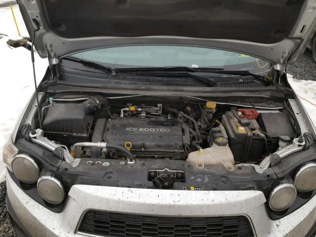 1G1JA6SH4C4100180 - 2012 CHEVROLET SONIC LS 银色 照片 7