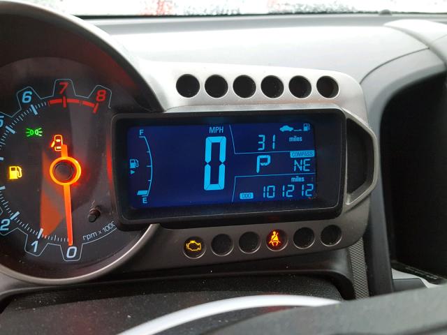 1G1JA6SH4C4100180 - 2012 CHEVROLET SONIC LS 银色 照片 8