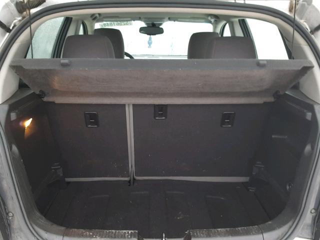 1G1JA6SH4C4100180 - 2012 CHEVROLET SONIC LS 银色 照片 9