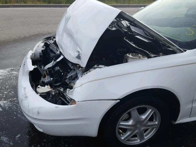 1G3NL52F04C216124 - 2004 OLDSMOBILE ALERO GL WHITE photo 9