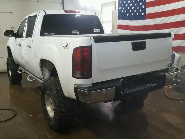 2GTEK13M771544286 - 2007 GMC NEW SIERRA WHITE photo 3