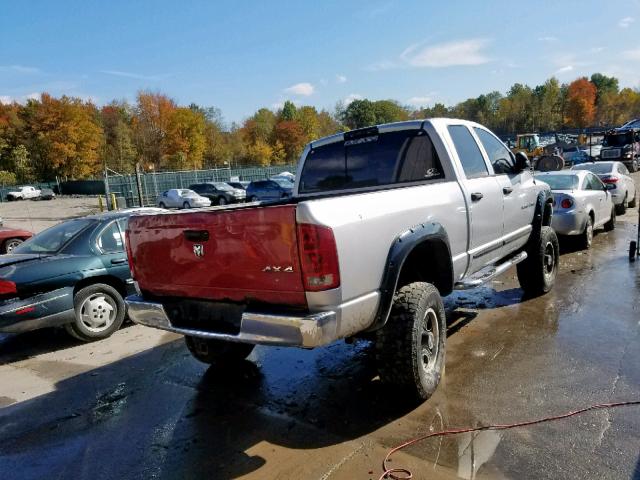 1D7KS28D35J517550 - 2005 DODGE RAM 2500 S Gümüş foto 4