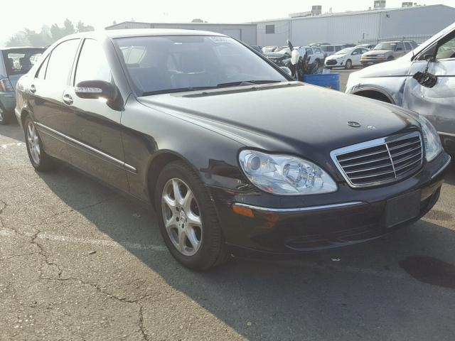 WDBNG84J35A454987 - 2005 MERCEDES-BENZ S 500 4MAT BLACK photo 1